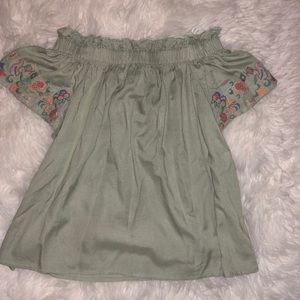 Off the shoulder top